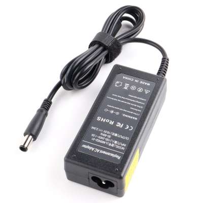 65W 19.5V 3.34A 7.4*5.0mm wholesale laptop ac dc charger for DELL universal laptop adapter